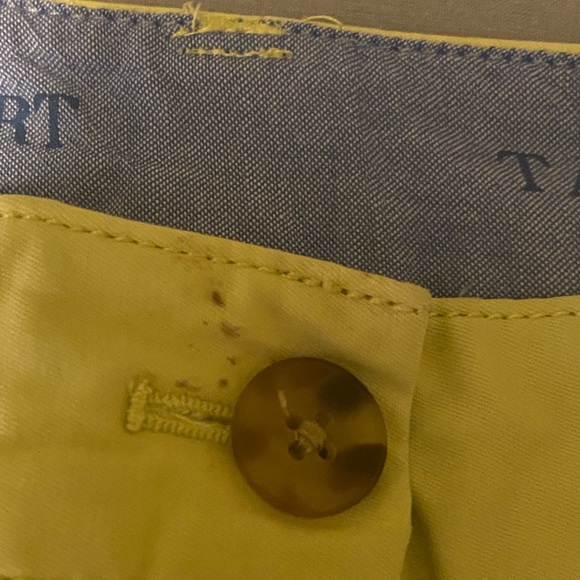 Yellow Talbots The Weekend Chico Summer Shorts - Picture 6 of 7